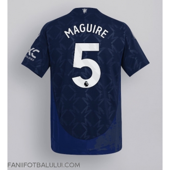 Manchester United Harry Maguire #5 Tricou Fotbal Replică 2024-25 Barbati Deplasare